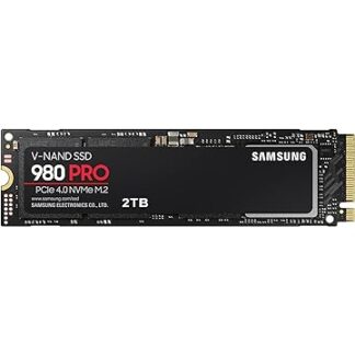 Samsung 980 PRO MZ-V8P2T0BW | Disque SSD Interne NVMe M.2, PCIe 4.0, 2 To