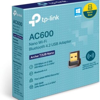 TP-Link Clé WiFi AC600 Mbps Archer T2UB Nano, Bluetooth 4.2, adaptateur USB wifi dongle